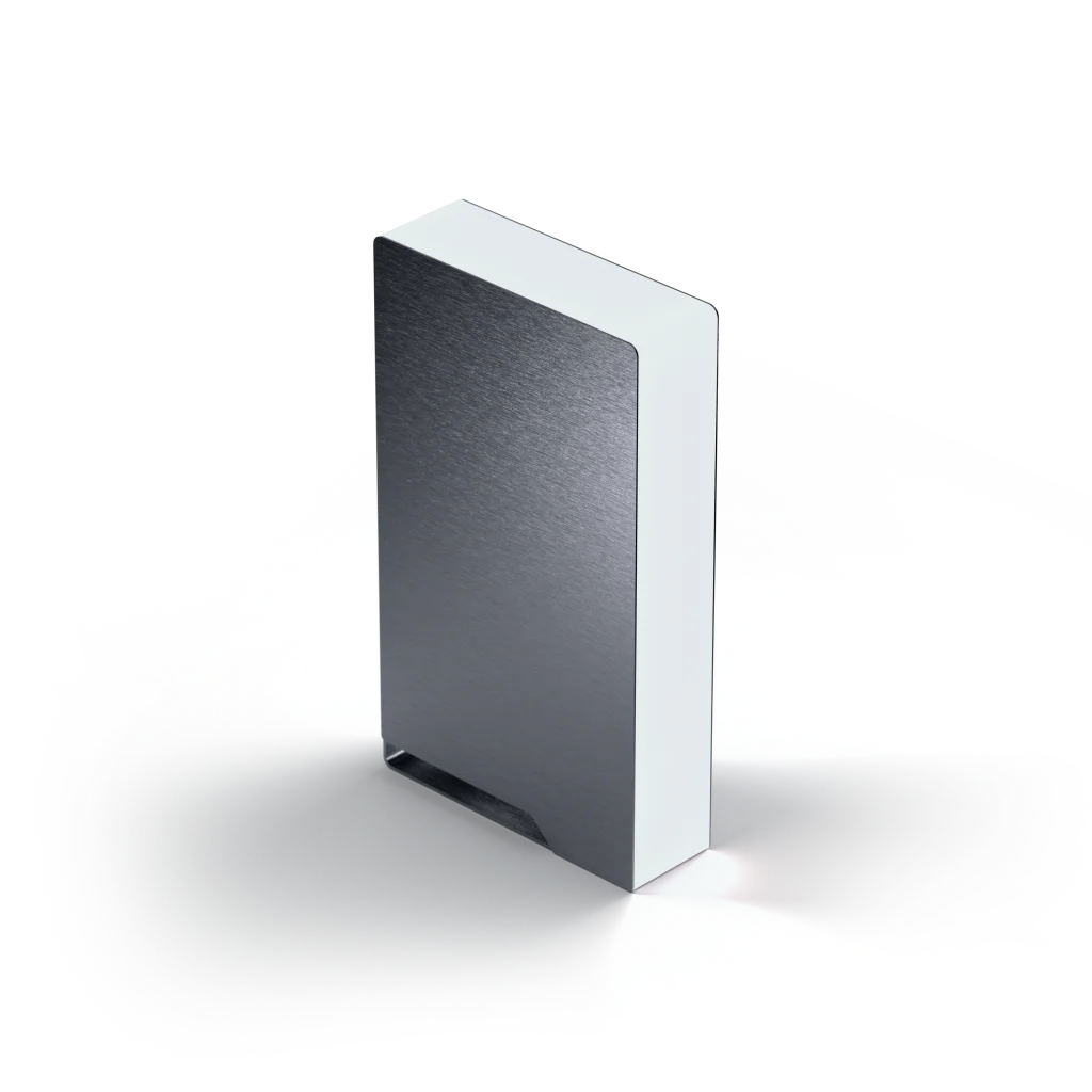 Core from the front, its light edge glowing